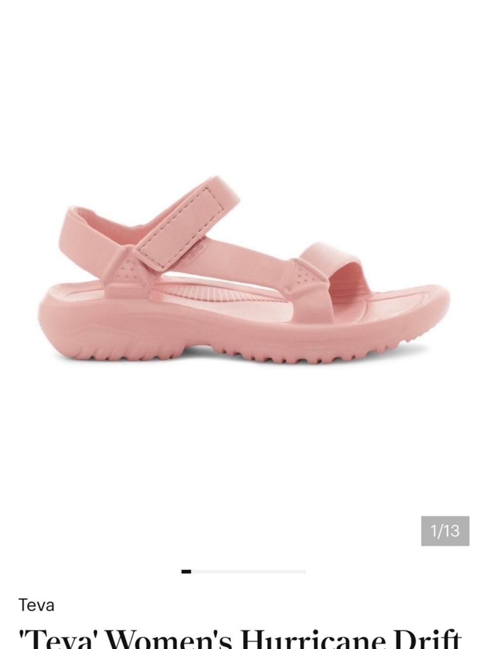 Teva Women’s Hurricane Drift Pink Sandal